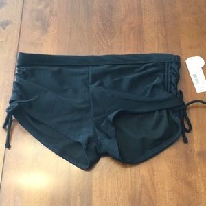 Swim bottoms, black, brand new